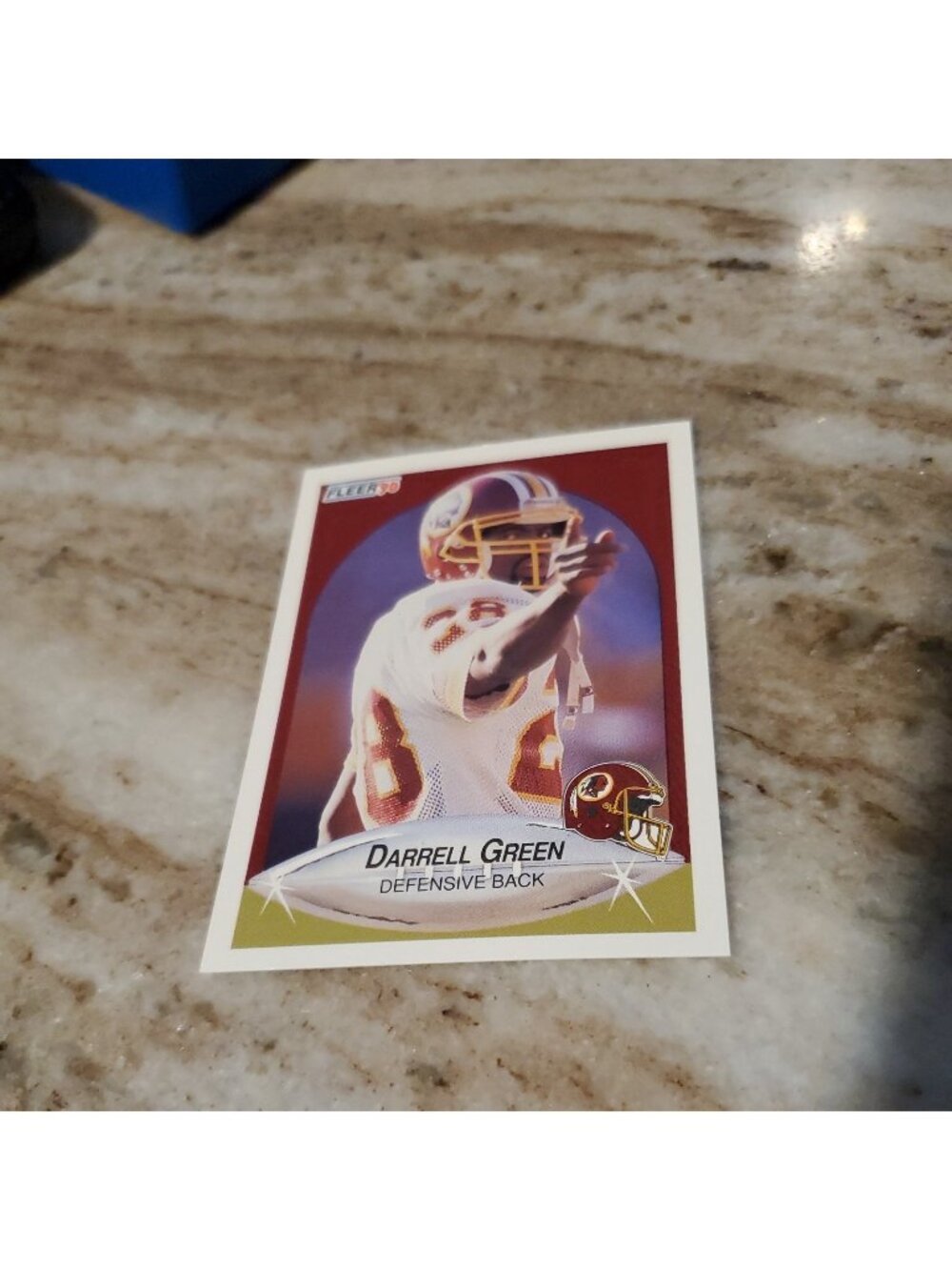 Darrell Green 1990 Fleer #156 Redskins